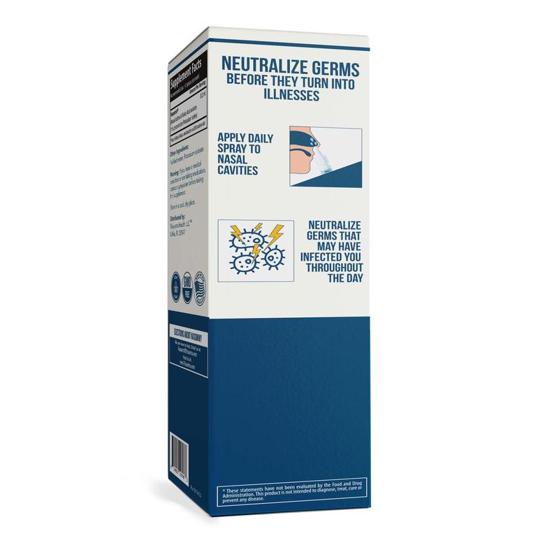 Nasomin Nasal Iodine Cleanse Spray – 100% Natural Iodine + Fulvic Acid, 2 oz